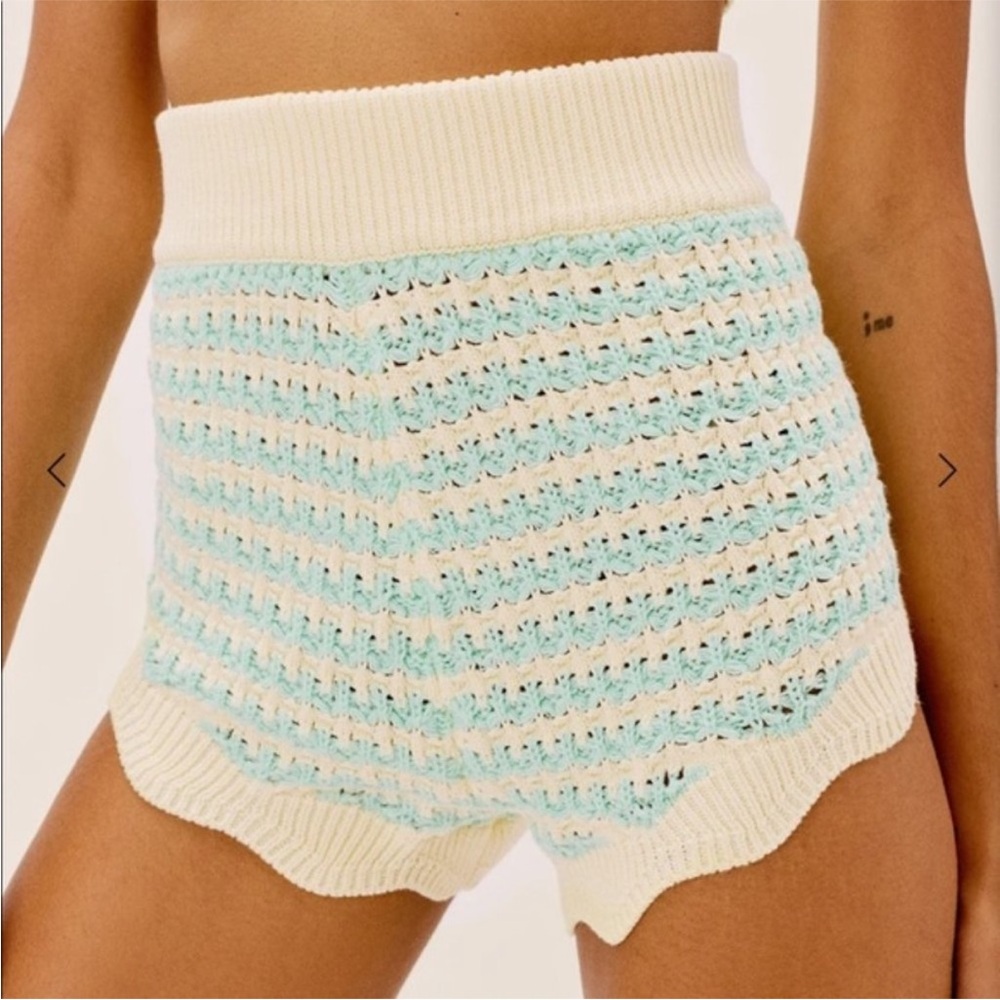 BB Dakota by Steve Madden Crochet crop tank and short shorts NWT size XS - Picture 4 of 12